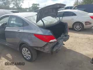 2017 Hyundai Accent SE with VIN KMHCT4AE0HU219904, listed as a IAAI auction lot 43356183 with 112,009 mi miles and . Bid and sale history available at DreamBid. Image 6.