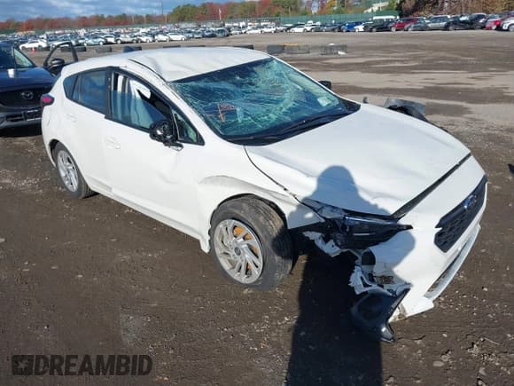 ✅ 2024 Subaru Impreza • VIN: JF1GUABC8R8868820 • Lot: 43668839. Listed on IAAI with 3,525 mi. Free auction sales archive from the USA and detailed vehicle history report at DreamBid. Image 1.