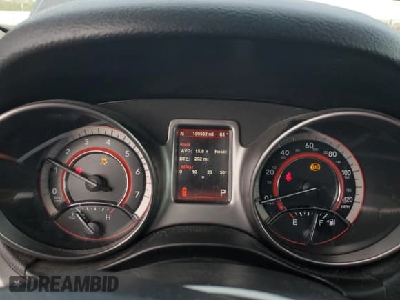 ✅ 2015 Dodge Journey Crossroad • VIN: 3C4PDCGGXFT687085 • Lot: 91206575. Listed on Copart with 109,502 mi. Free auction sales archive from the USA and detailed vehicle history report at DreamBid. Image 9.