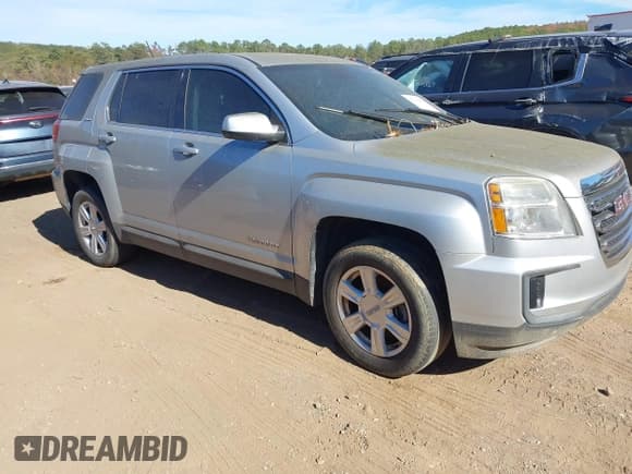 ✅ 2016 GMC Terrain SLE • VIN: 2GKALMEK1G6312315 • Lot: 43706869. Listed on IAAI with 129,938 mi. Free auction sales archive from the USA and detailed vehicle history report at DreamBid. Image 1.