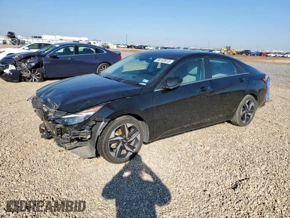 ✅ 2021 Hyundai Elantra Limited • VIN: KMHLN4AJ5MU007775 • Lot: 86152615. Listed on Copart with 83,665 mi. Free auction sales archive from the USA and detailed vehicle history report at DreamBid. Image 1.