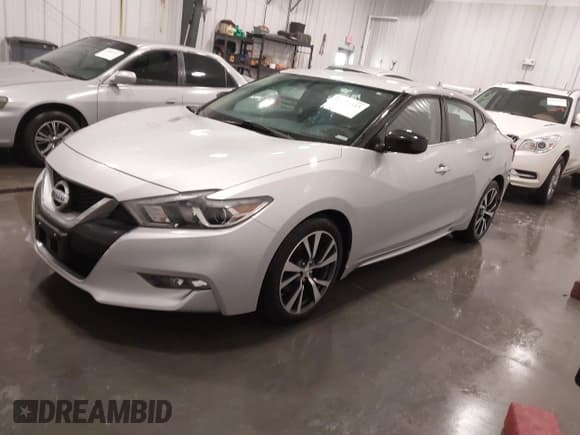 ✅ 2017 Nissan Maxima S • VIN: 1N4AA6AP6HC417168 • Lot: 41997653. Listed on IAAI with 108,150 mi. Free auction sales archive from the USA and detailed vehicle history report at DreamBid. Image 2.