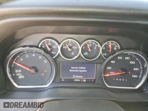 2021 Chevrolet Silverado 1500 LT z VIN 1GCPYDEK6MZ267119, wystawiony jako Copart lot #87022124 z przebiegiem 35 054 mil mil oraz Szkoda całkowita • Salvage title. Historia ofert i sprzedaży dostępna na DreamBid. Obrazek 9.