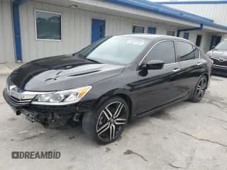 ✅ 2017 Honda Accord Sport • VIN: 1HGCR2F5XHA109459 • Lot: 91286525. Wystawiony na Copart z przebiegiem 59 310 mil. Bezpłatny archiwum sprzedaży aukcyjnych z USA i szczegółowy raport historii pojazdu na DreamBid. Zdjęcie 1.