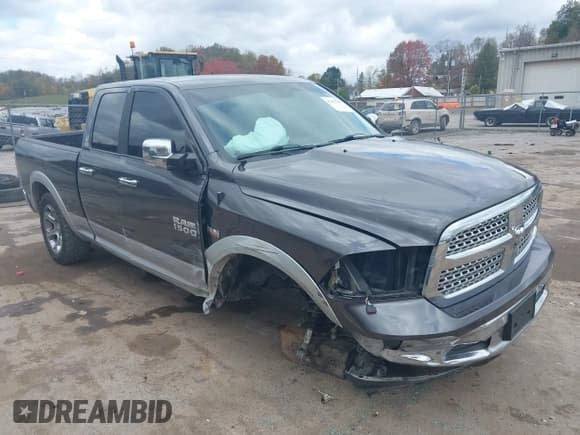 ✅ 2014 Ram 1500 Laramie • VIN: 1C6RR7JT3ES296343 • Лот: 43497339. Опубликован ранее на IAAI с пробегом 73 881 миль. Бесплатный доступ к архиву аукционных продаж из США и подробный отчёт об истории автомобиля на DreamBid. Изображение 1.
