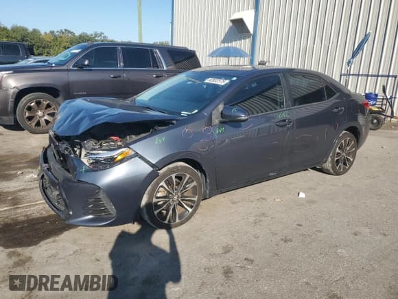 ✅ 2017 Toyota Corolla SE • VIN: 2T1BURHEXHC839480 • Лот: 92832575. Опубликован ранее на Copart с пробегом 105 709 миль. Бесплатный доступ к архиву аукционных продаж из США и подробный отчёт об истории автомобиля на DreamBid. Изображение 1.