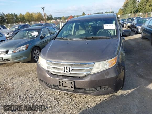 ✅ 2012 Honda Odyssey EX-L • VIN: 5FNRL5H60CB133500 • Lot: 43466138. Listed on IAAI with 186,927 mi. Free auction sales archive from the USA and detailed vehicle history report at DreamBid. Image 12.