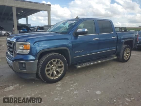 ✅ 2015 GMC Sierra 1500 SLT • VIN: 3GTP1VEC8FG168565 • Лот: 90391595. Опубликован ранее на Copart с пробегом 106 247 миль. Бесплатный доступ к архиву аукционных продаж из США и подробный отчёт об истории автомобиля на DreamBid. Изображение 1.