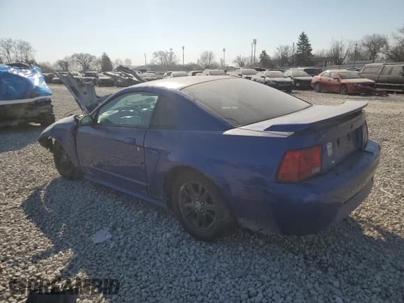 ✅ 2004 Ford Mustang Standard • VIN: 1FAFP40644F208036 • Lot: 49015855. Listed on Copart with 195,365 mi. Free auction sales archive from the USA and detailed vehicle history report at DreamBid. Image 2.