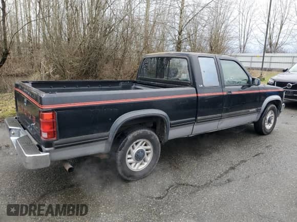 1993 Dodge Dakota with VIN 1B7FL23X4PS285239, listed as a Copart auction lot 46737855 with 172,732 mi miles and Clean title. Bid and sale history available at DreamBid. Image 3.