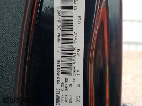 ✅ 2011 Jeep Wrangler Unlimited 70th Anniversary • VIN: 1J4BA7H11BL612943 • Лот: 86647645. Опубликован ранее на Copart с пробегом 87 096 миль. Бесплатный доступ к архиву аукционных продаж из США и подробный отчёт об истории автомобиля на DreamBid. Изображение 12.