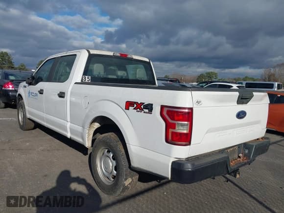 ✅ 2018 Ford F-150 XL • VIN: 1FTFW1E50JFE55982 • Lot: 43891552. Listed on IAAI with 149,170 mi. Free auction sales archive from the USA and detailed vehicle history report at DreamBid. Image 3.