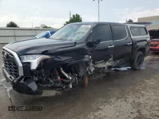 ✅ 2023 Toyota Tundra Limited • VIN: 5TFJA5DBXPX121971 • Lot: 64136585. Listed on Copart with 26,015 mi. Free auction sales archive from the USA and detailed vehicle history report at DreamBid. Image 1.