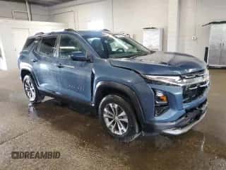 2025 Chevrolet Equinox FWD LT с VIN 3GNAXHEGXSL210624, выставлен на аукционе Copart как лот 62179015 с пробегом 14 158 миль миль и Чистый • Clean title. История ставок и продаж доступна на DreamBid. Изображение 4.