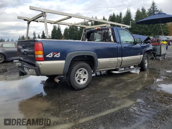 ✅ 1999 Chevrolet Silverado 1500 Work Truck • VIN: 1GCEK14V0XE111558 • Лот: 91701965. Опубликован ранее на Copart с пробегом Не указан. Бесплатный доступ к архиву аукционных продаж из США и подробный отчёт об истории автомобиля на DreamBid. Изображение 3.