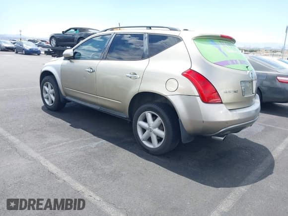 ✅ 2005 Nissan Murano SL • VIN: JN8AZ08T05W310800 • Lot: 42102486. Listed on IAAI with 144,087 mi. Free auction sales archive from the USA and detailed vehicle history report at DreamBid. Image 3.