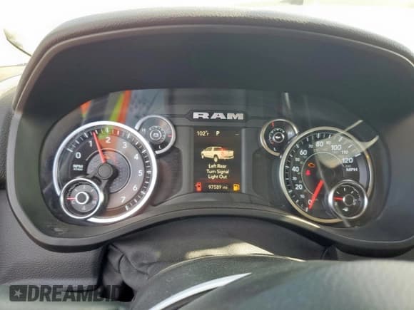 ✅ 2020 Ram 1500 Big Horn • VIN: 1C6SRFFT3LN252018 • Лот: 60532705. Опубликован ранее на Copart с пробегом 97 589 миль. Бесплатный доступ к архиву аукционных продаж из США и подробный отчёт об истории автомобиля на DreamBid. Изображение 9.