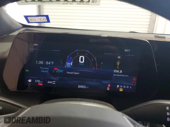 ✅ 2025 Chevrolet Equinox AWD LT • VIN: 3GNAXPEG0SL322777 • Lot: 65805215. Wystawiony na Copart z przebiegiem 8 965 mil. Bezpłatny archiwum sprzedaży aukcyjnych z USA i szczegółowy raport historii pojazdu na DreamBid. Zdjęcie 9.