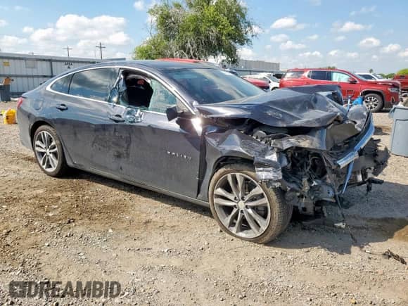 2022 Chevrolet Malibu LT z VIN 1G1ZD5ST2NF202805, wystawiony jako Copart lot #81997075 z przebiegiem 52 436 mil mil oraz Szkoda całkowita • Salvage title. Historia ofert i sprzedaży dostępna na DreamBid. Obrazek 4.