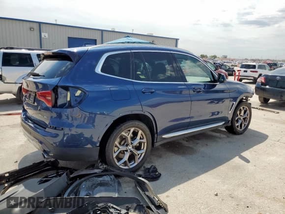 ✅ 2021 BMW X3 sDrive30i • VIN: 5UXTY3C0XM9G56017 • Lot: 66950095. Listed on Copart with 33,731 mi. Free auction sales archive from the USA and detailed vehicle history report at DreamBid. Image 3.