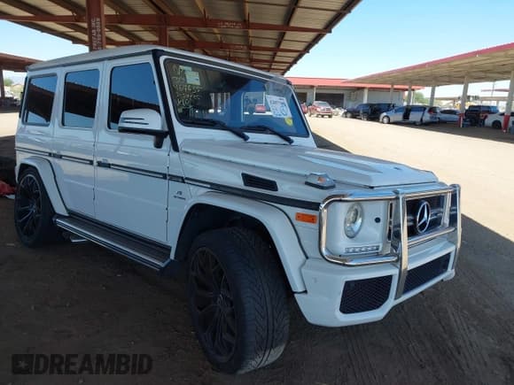 ✅ 2015 Mercedes-Benz G 63 AMG • VIN: WDCYC7DF5FX234579 • Lot: 42057392. Listed on IAAI with 124,585 mi. Free auction sales archive from the USA and detailed vehicle history report at DreamBid. Image 1.
