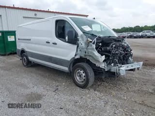 ✅ 2022 Ford Transit Cargo • VIN: 1FTYE1Y82NKA37633 • Lot: 42813396. Listed on IAAI with 75,668 mi. Free auction sales archive from the USA and detailed vehicle history report at DreamBid. Image 1.