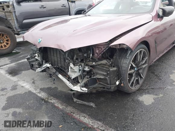 ✅ 2023 BMW 8 Series M850i xDrive • VIN: WBABC4C03PCK50261 • Lot: 43608568. Listed on IAAI with 29,434 mi. Free auction sales archive from the USA and detailed vehicle history report at DreamBid. Image 6.