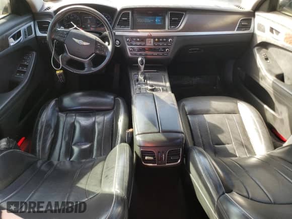 2015 Hyundai Genesis 3.8L z VIN KMHGN4JEXFU081636, wystawiony jako Copart lot #77174224 z przebiegiem 107 645 mil mil oraz Szkoda całkowita • Salvage title. Historia ofert i sprzedaży dostępna na DreamBid. Obrazek 8.