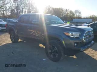 ✅ 2017 Toyota Tacoma TRD Sport • VIN: 3TMCZ5AN6HM085753 • Lot: 43674261. Listed on IAAI with 76,216 mi. Free auction sales archive from the USA and detailed vehicle history report at DreamBid. Image 1.