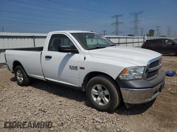 ✅ 2017 Ram 1500 Tradesman • VIN: 3C6JR6DT1HG582139 • Lot: 65463675. Listed on Copart with 140,594 mi. Free auction sales archive from the USA and detailed vehicle history report at DreamBid. Image 4.