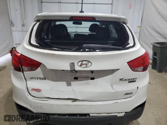 2013 Hyundai Tucson GLS z VIN KM8JUCAC9DU774387, wystawiony jako Copart lot #67417185 z przebiegiem 108 385 mil mil oraz Szkoda całkowita • Salvage title. Historia ofert i sprzedaży dostępna na DreamBid. Obrazek 6.
