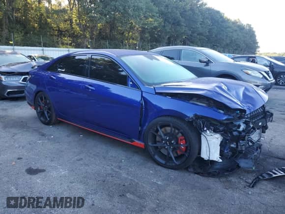 ✅ 2024 Hyundai Elantra • VIN: KMHLW4DK2RU020010 • Lot: 84810435. Listed on Copart with 17,140 mi miles. Access the free auction sales archive from the USA and view a detailed vehicle history report at DreamBid. Image 4.