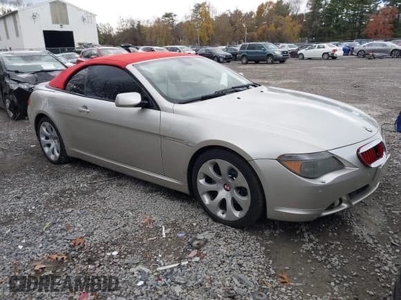 ✅ 2006 BMW 6 Series 650Ci • VIN: WBAEK134X6CN79894 • Lot: 43626689. Listed on IAAI with 156,123 mi. Free auction sales archive from the USA and detailed vehicle history report at DreamBid. Image 1.