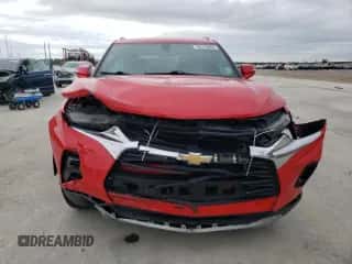 2020 Chevrolet Blazer LT with VIN 3GNKBCR40LS663325, listed as a Copart auction lot 70510904 with Not provided miles and Salvage title. Bid and sale history available at DreamBid. Image 5.