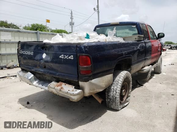 ✅ 2001 Dodge 2500 • VIN: 3B7KF23631G729285 • Lot: 47679161. Listed on Copart with 290,126 mi. Free auction sales archive from the USA and detailed vehicle history report at DreamBid. Image 4.