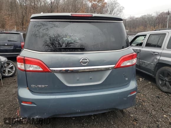 ✅ 2012 Nissan Quest SV • VIN: JN8AE2KP6C9039384 • Lot: 92852985. Listed on Copart with Not provided. Free auction sales archive from the USA and detailed vehicle history report at DreamBid. Image 6.