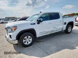 ✅ 2021 GMC Sierra 1500 SLE • VIN: 1GTU9BET8MZ315605 • Лот: 81268265. Опубликован ранее на Copart с пробегом 61 730 миль. Бесплатный доступ к архиву аукционных продаж из США и подробный отчёт об истории автомобиля на DreamBid. Изображение 1.