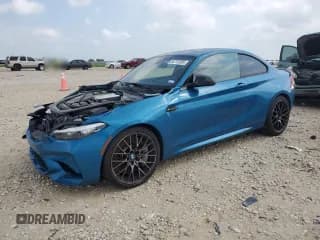 ✅ 2021 BMW M2 Competition • VIN: WBS2U7C05M7H42453 • Lot: 54772035. Wystawiony na Copart z przebiegiem 12 383 mil. Bezpłatny archiwum sprzedaży aukcyjnych z USA i szczegółowy raport historii pojazdu na DreamBid. Zdjęcie 1.