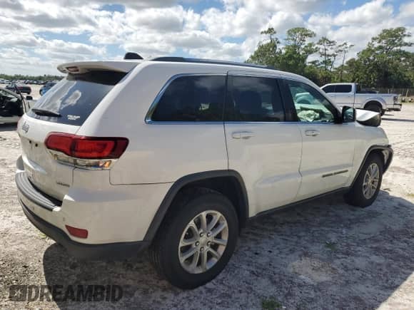 2021 Jeep Grand Cherokee Laredo E с VIN 1C4RJEAG3MC783915, выставлен на аукционе Copart как лот 82524365 с пробегом 82 076 миль миль и На запчасти • Non repairable. История ставок и продаж доступна на DreamBid. Изображение 3.