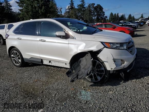 ✅ 2015 Ford Edge Titanium • VIN: 2FMPK3K81FBB06330 • Лот: 82693475. Опубликован ранее на Copart с пробегом 107 027 миль. Бесплатный доступ к архиву аукционных продаж из США и подробный отчёт об истории автомобиля на DreamBid. Изображение 4.