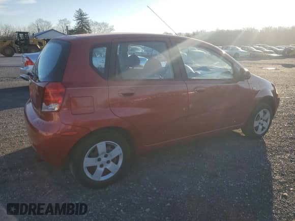 2006 Chevrolet Aveo LS с VIN KL1TD66606B653075, выставлен на аукционе Copart как лот 82366824 с пробегом 124 689 миль миль и Списание • Salvage title. История ставок и продаж доступна на DreamBid. Изображение 3.