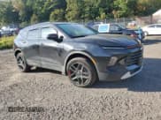 ✅ 2024 Chevrolet Blazer LT • VIN: 3GNKBCR41RS158404 • Lot: 81998485. Listed on Copart with 24,877 mi. Free auction sales archive from the USA and detailed vehicle history report at DreamBid. Image 4.