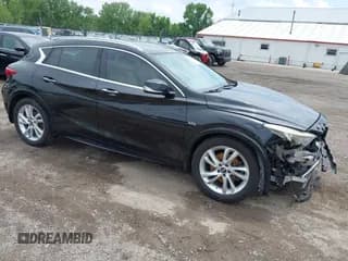 ✅ 2017 Infiniti QX30 Sport • VIN: SJKCH5CP4HA019777 • Lot: 42370275. Listed on IAAI with 56,624 mi. Free auction sales archive from the USA and detailed vehicle history report at DreamBid. Image 1.