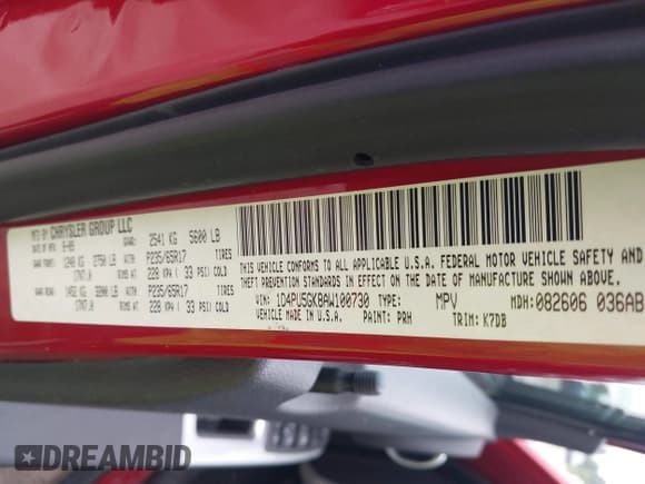 ✅ 2010 Dodge Nitro SXT • VIN: 1D4PU5GK8AW100730 • Lot: 42492250. Listed on IAAI with 116,581 mi. Free auction sales archive from the USA and detailed vehicle history report at DreamBid. Image 9.