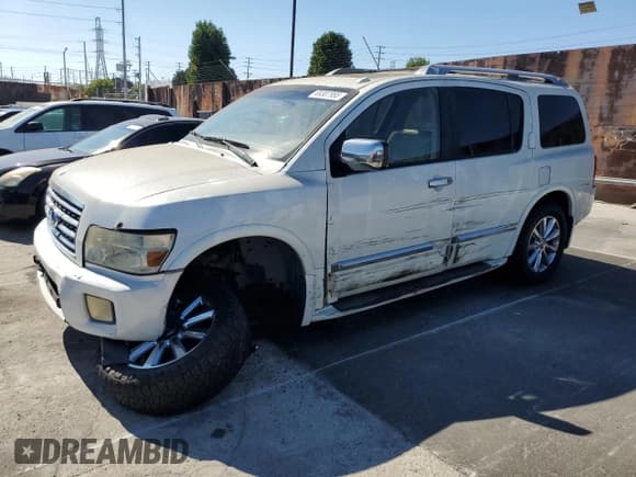 ✅ 2008 Infiniti QX56 • VIN: 5N3AA08C18N907910 • Lot: 69307955. Listed on Copart with 242,650 mi. Free auction sales archive from the USA and detailed vehicle history report at DreamBid. Image 1.