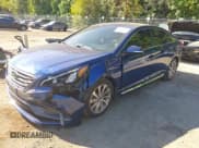 ✅ 2015 Hyundai Sonata Sport • VIN: 5NPE34AF8FH116355 • Лот: 43350485. Опубликован ранее на IAAI с пробегом 107 441 миль. Бесплатный доступ к архиву аукционных продаж из США и подробный отчёт об истории автомобиля на DreamBid. Изображение 2.