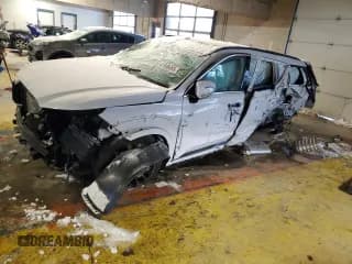 ✅ 2024 Hyundai Palisade Calligraphy • VIN: KM8R7DGE9RU746251 • Лот: 87936665. Опубликован ранее на Copart с пробегом Не указан. Бесплатный доступ к архиву аукционных продаж из США и подробный отчёт об истории автомобиля на DreamBid. Изображение 1.