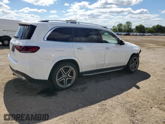✅ 2021 Mercedes-Benz GLS 580 • VIN: 4JGFF8GE3MA424471 • Лот: 69419015. Опубликован ранее на Copart с пробегом 45 037 миль. Бесплатный доступ к архиву аукционных продаж из США и подробный отчёт об истории автомобиля на DreamBid. Изображение 3.