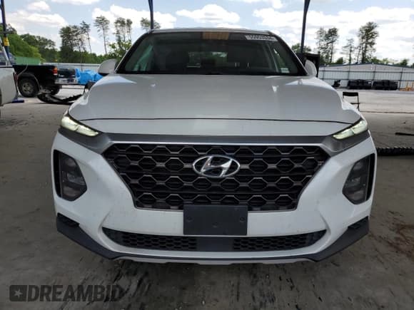 ✅ 2019 Hyundai Santa Fe SE • VIN: 5NMS23AD3KH018761 • Lot: 55953534. Wystawiony na Copart z przebiegiem 88 011 mil. Bezpłatny archiwum sprzedaży aukcyjnych z USA i szczegółowy raport historii pojazdu na DreamBid. Zdjęcie 5.