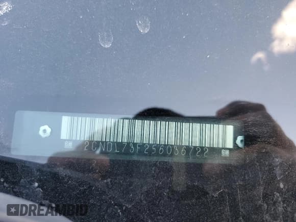 ✅ 2005 Chevrolet Equinox LT • VIN: 2CNDL73F256036722 • Лот: 47222675. Опубликован ранее на Copart с пробегом 239 057 миль. Бесплатный доступ к архиву аукционных продаж из США и подробный отчёт об истории автомобиля на DreamBid. Изображение 13.